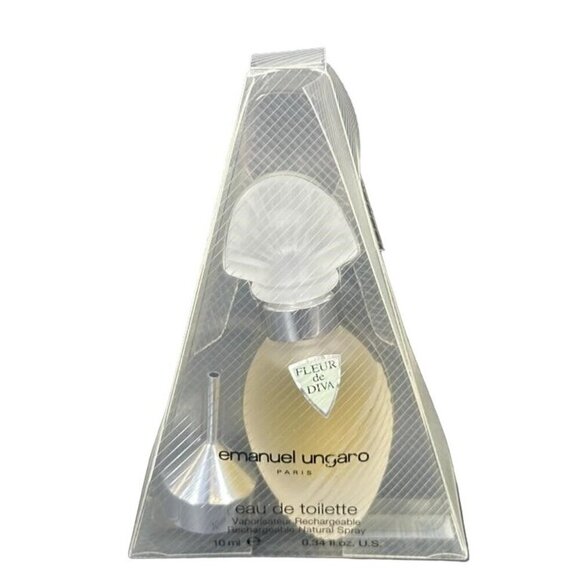 Fleur de Diva 1997 by Emanuel Ungaro 10 ml set with funnel - Picture 1 of 4